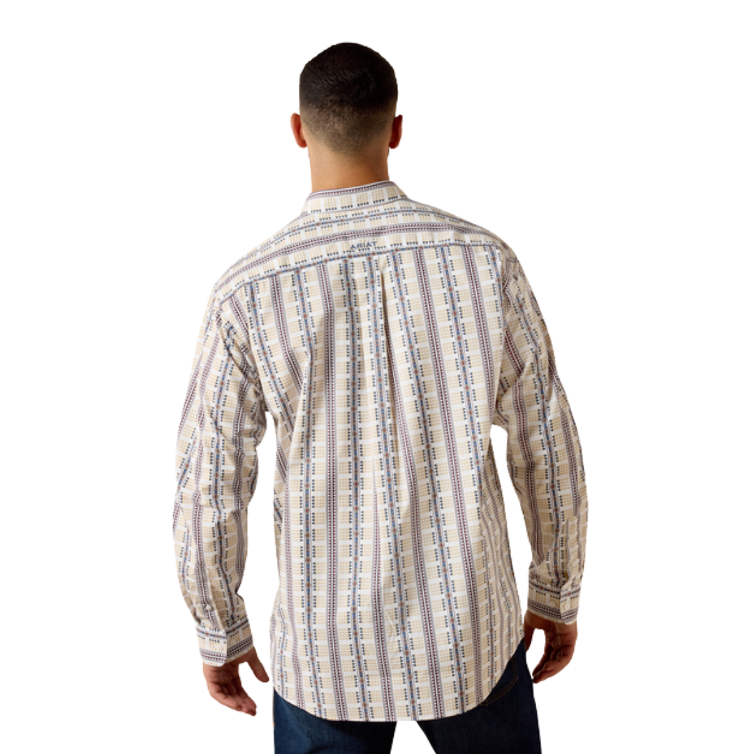 Ariat Men's Team Daniel Fit White Shirt