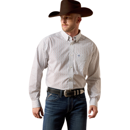 Ariat Men's Wrinkle Free Willke Classic White Shirt