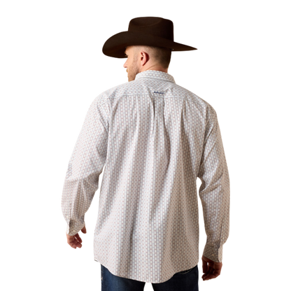 Ariat Men's Wrinkle Free Willke Classic White Shirt