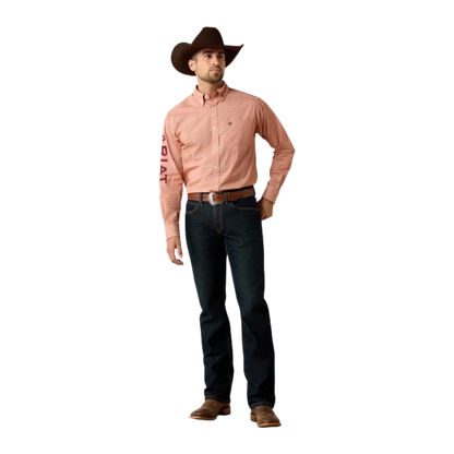 Ariat Men's Classic Serenity Team Pink Shirt