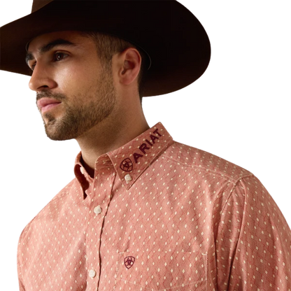 Ariat Men's Classic Serenity Team Pink Shirt