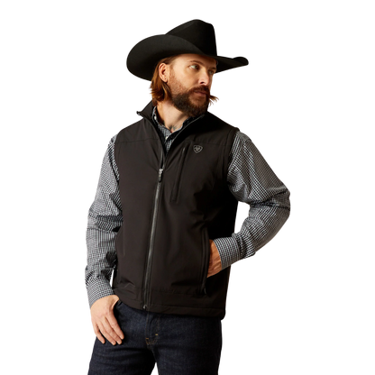 Ariat Men's Pioneer StretchSheell Black Vest