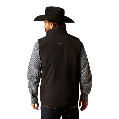 Ariat Men's Pioneer StretchSheell Black Vest