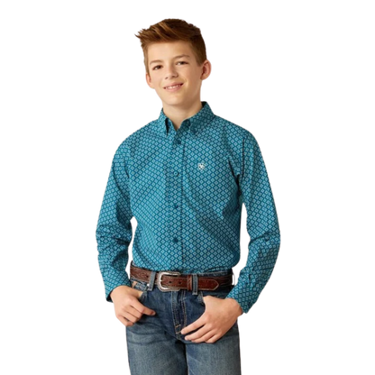 Ariat Youth Boy's Petey Classic Fit Shirt