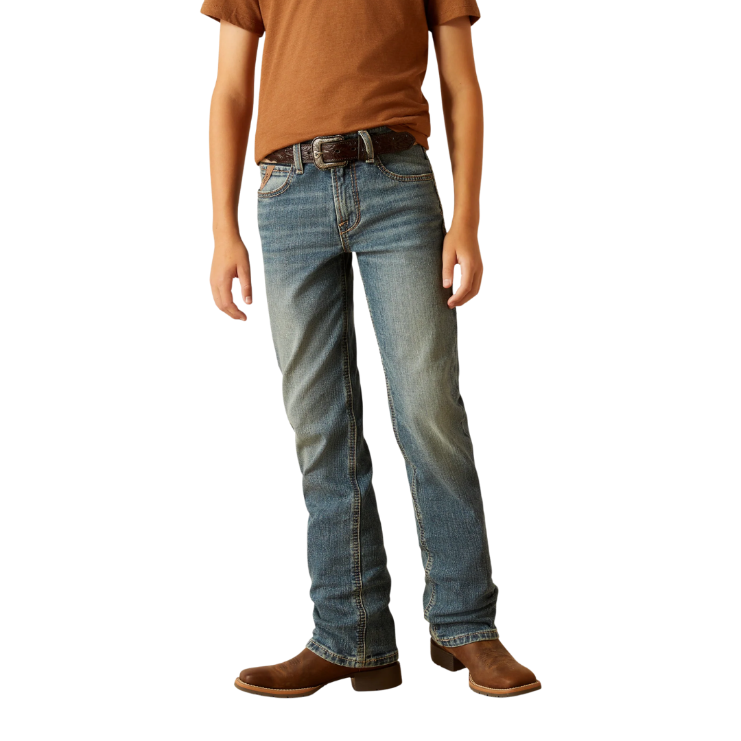 Ariat Youth Boy's B5 Slim Murphy Drifter Blue Jeans