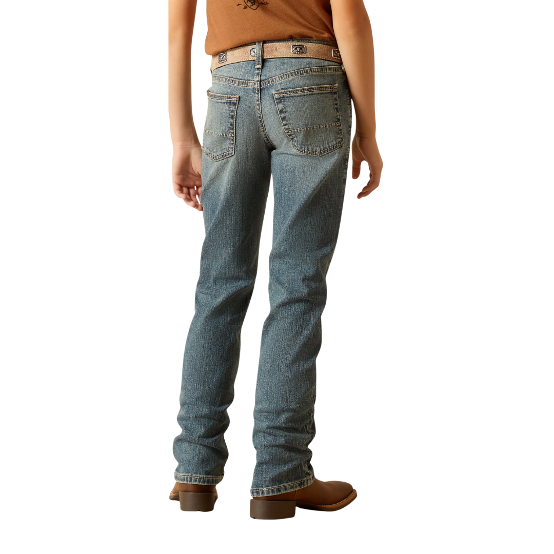 Ariat Youth Boy's B5 Slim Murphy Drifter Blue Jeans