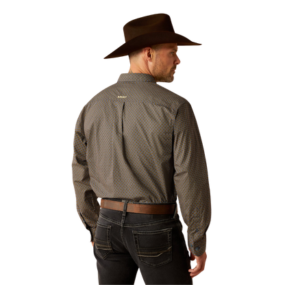Ariat Men's Reagan Classic Fit Royal Blue Shirt
