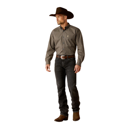 Ariat Men's Reagan Classic Fit Royal Blue Shirt