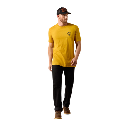 Ariat Men's Farm League Classic Yellow T-Shirt