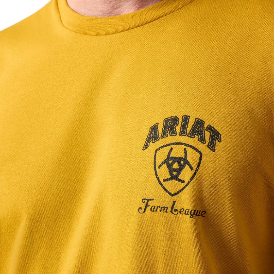 Ariat Men's Farm League Classic Yellow T-Shirt