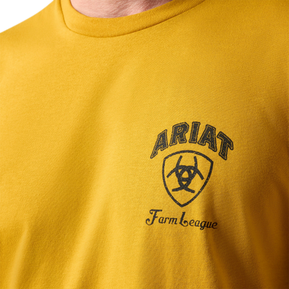 Ariat Men's Farm League Classic Yellow T-Shirt