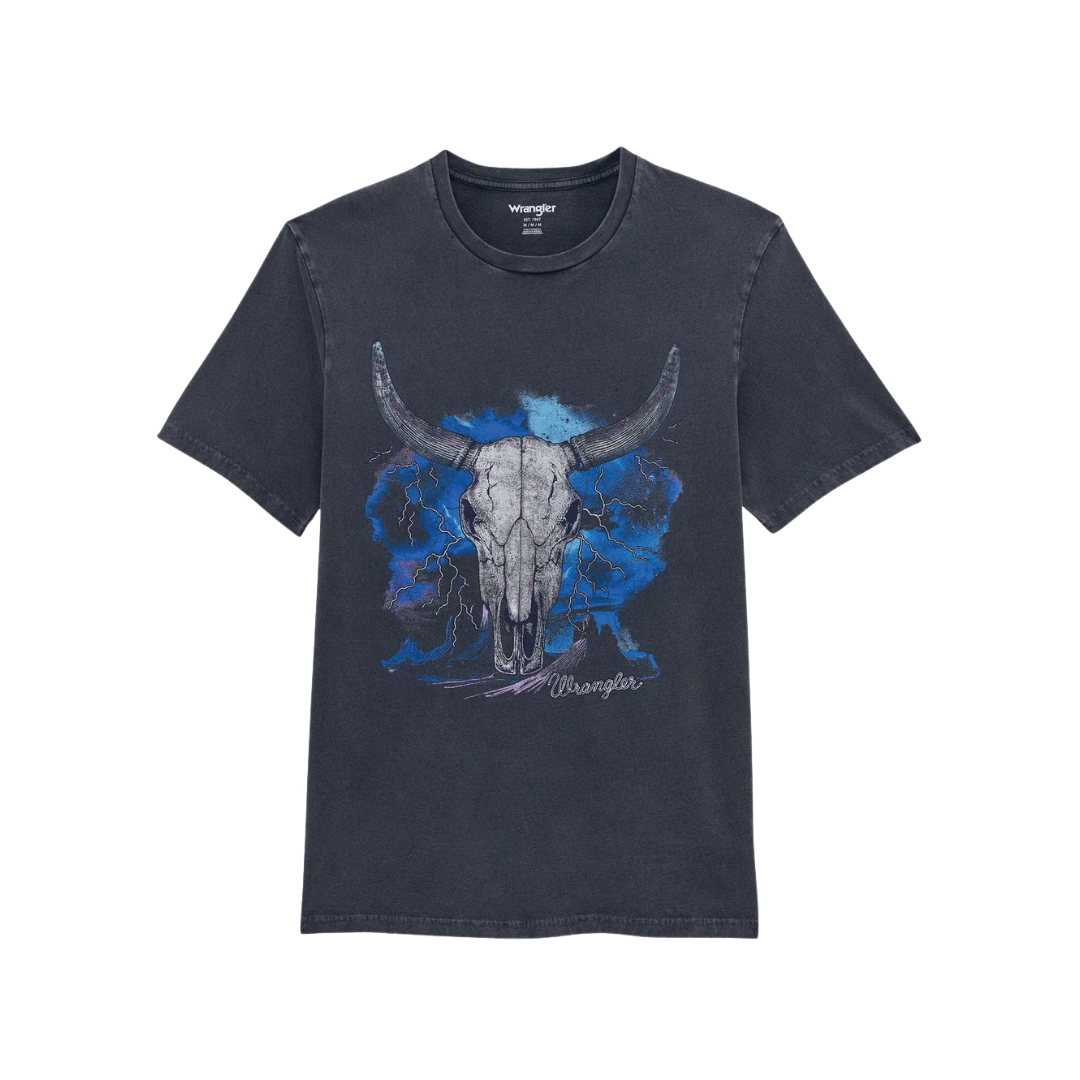 Wrangler Men's Graphic Short Sleeve Black Beauty T-Shirt