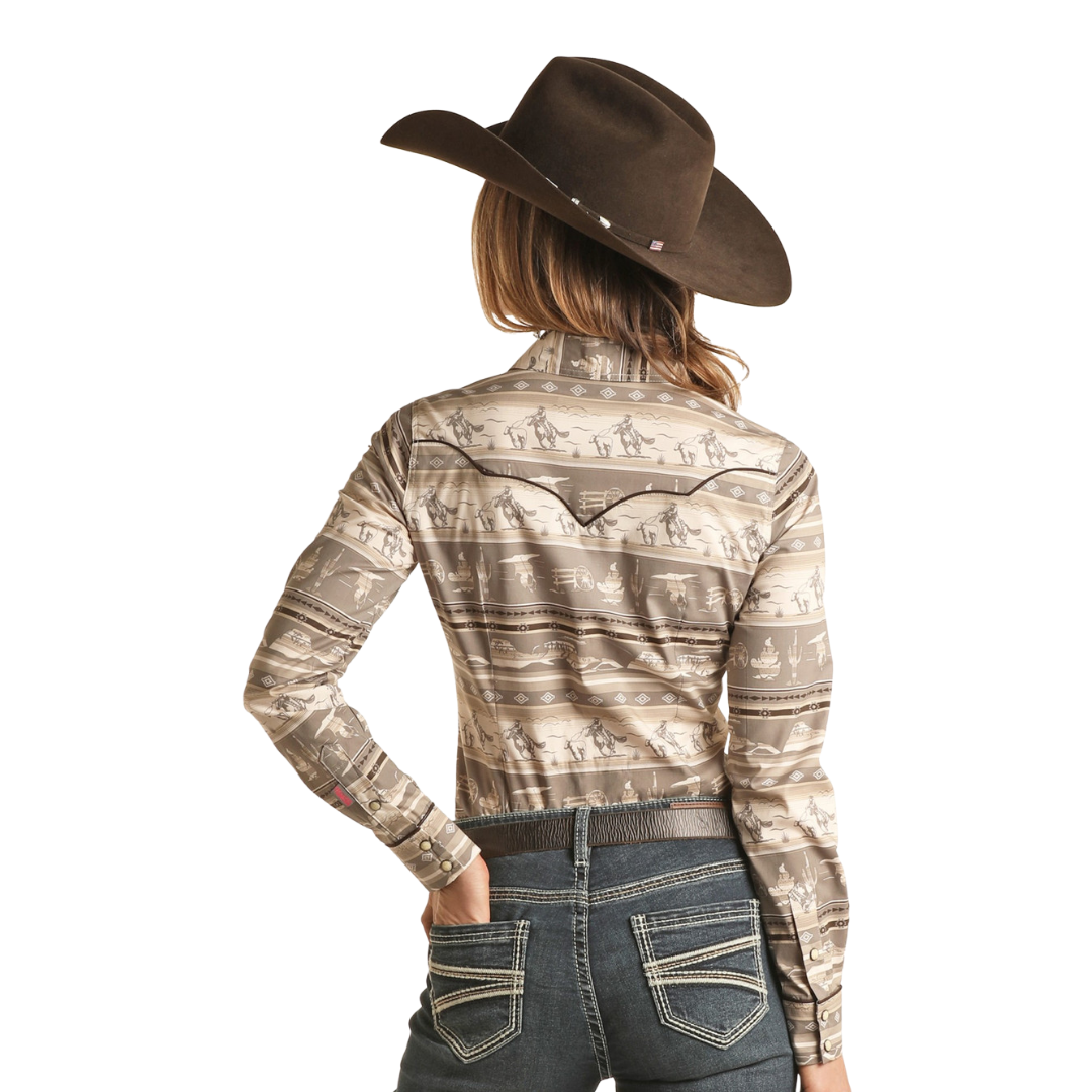 Panhandle Slim Women's Western Multicolor Shirt