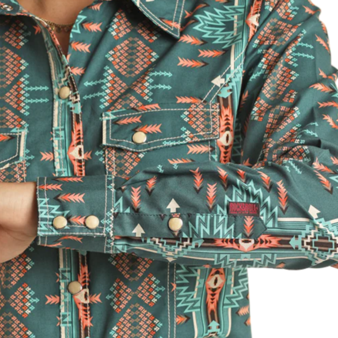 Panhandle Slim Women's Rock & Roll Multicolor Shirt