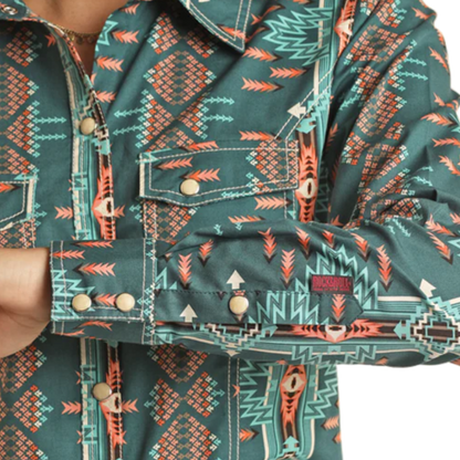 Panhandle Slim Women's Rock & Roll Multicolor Shirt