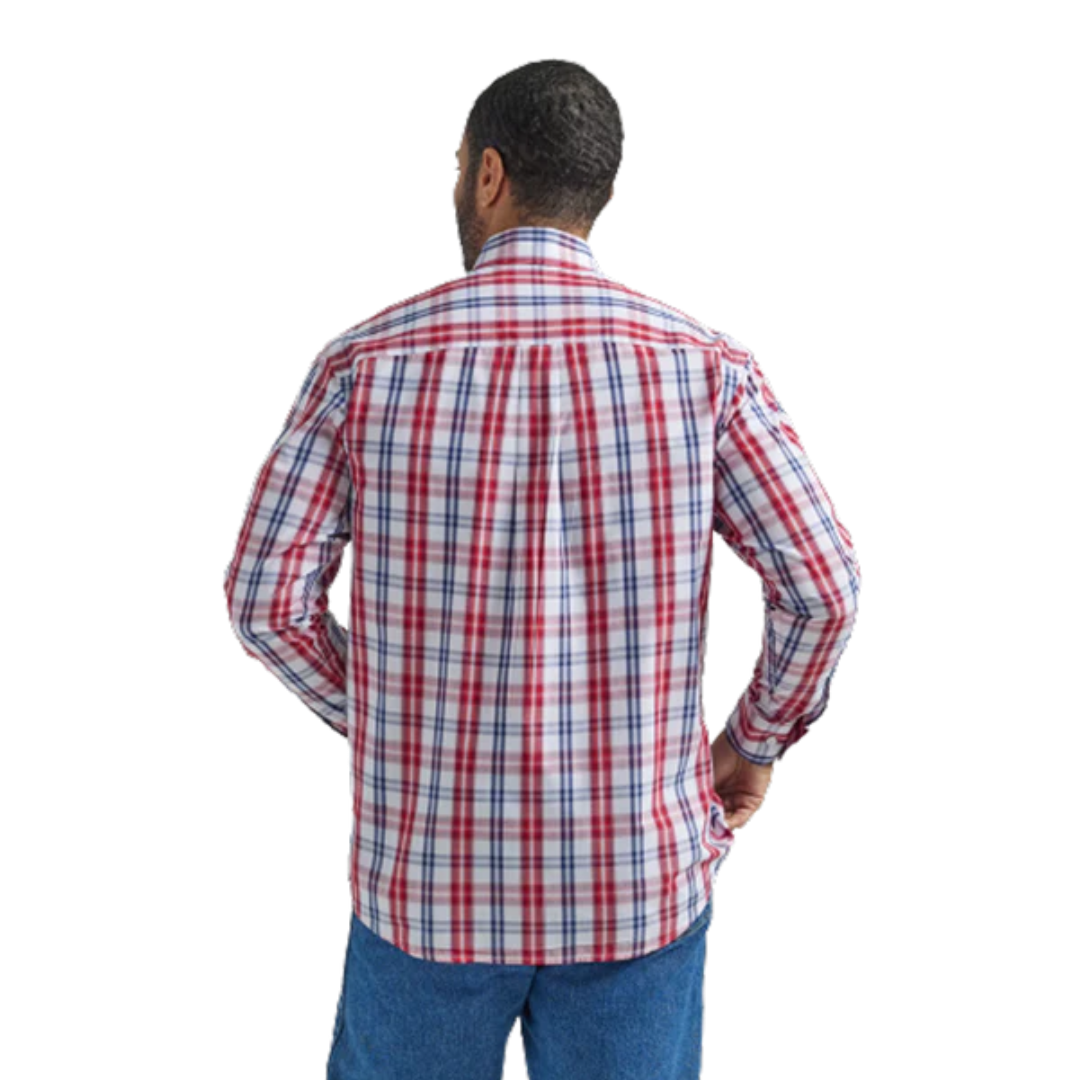 Wrangler Men's Classic Red Shirt