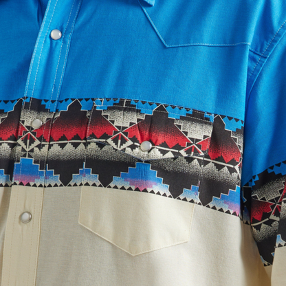 Wrangler Men's Checotah Long Sleeve Multicolor Shirt