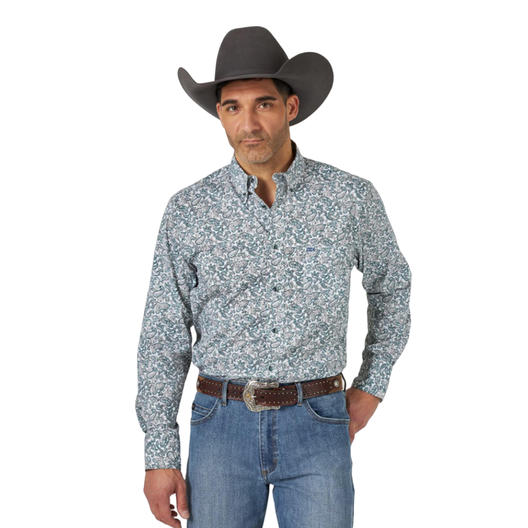 Wrangler 20X Performance Mens Grey Shirt