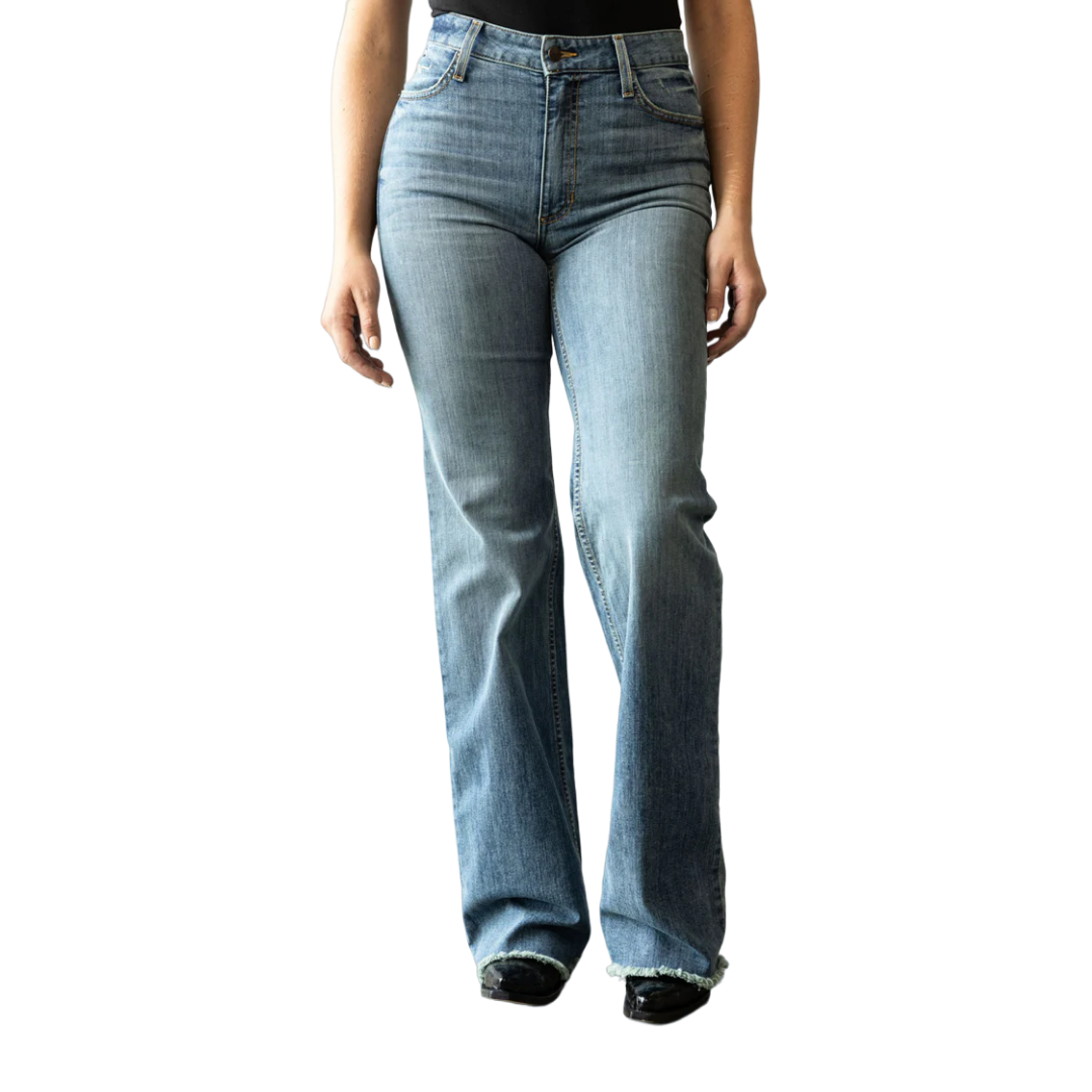 Kimes Ranch Women's High-rise Wide Leg Blue Jeans