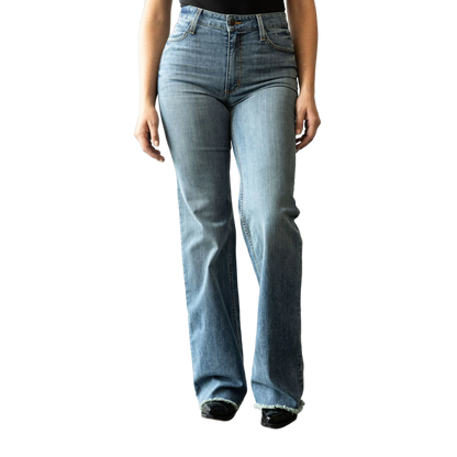 Kimes Ranch Women's High-rise Wide Leg Blue Jeans
