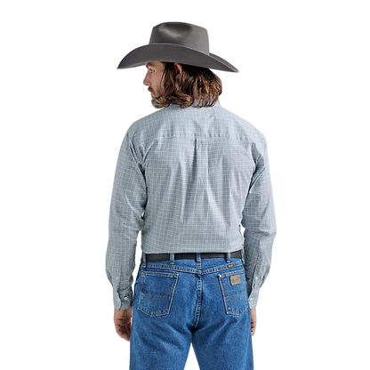 Wrangler Men's George Strait Grey Shirt