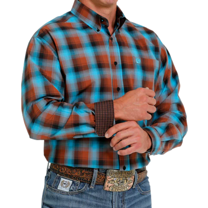 Cinch Men's Classic Fit Multicolor Shirt