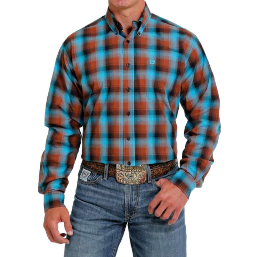 Cinch Men's Classic Fit Multicolor Shirt