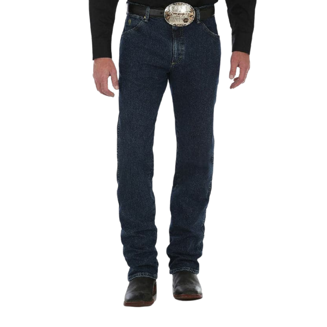 George Strait Men's Cowboy Cut Regular Fit In Dark Amarillo Jeans