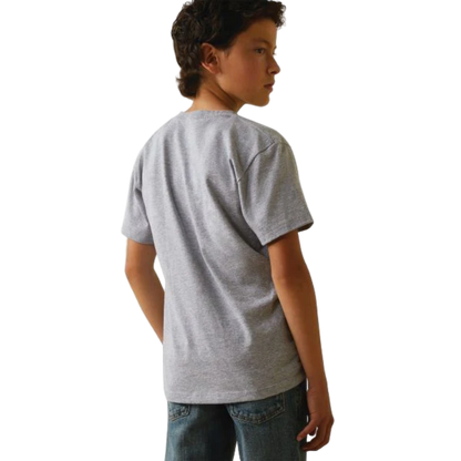Ariat Youth Boy's Viva Mexico Independent Grey Shirt