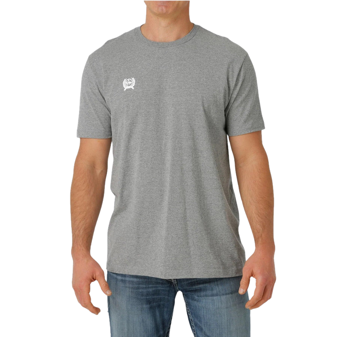 Cinch Men's Grey Patriotic T-Shirt