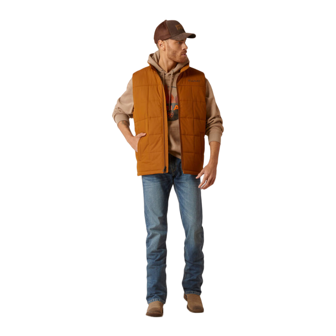 Ariat Men's Crius Chestnut Insulated Vest