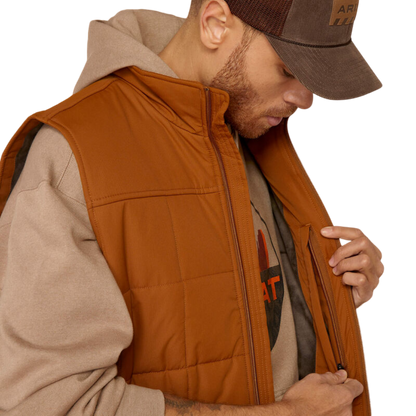 Ariat Men's Crius Chestnut Insulated Vest