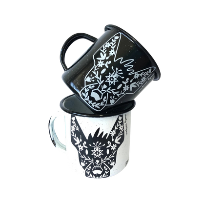 By México Chilaquil Xolo of Peltre Black and White Cup Mug