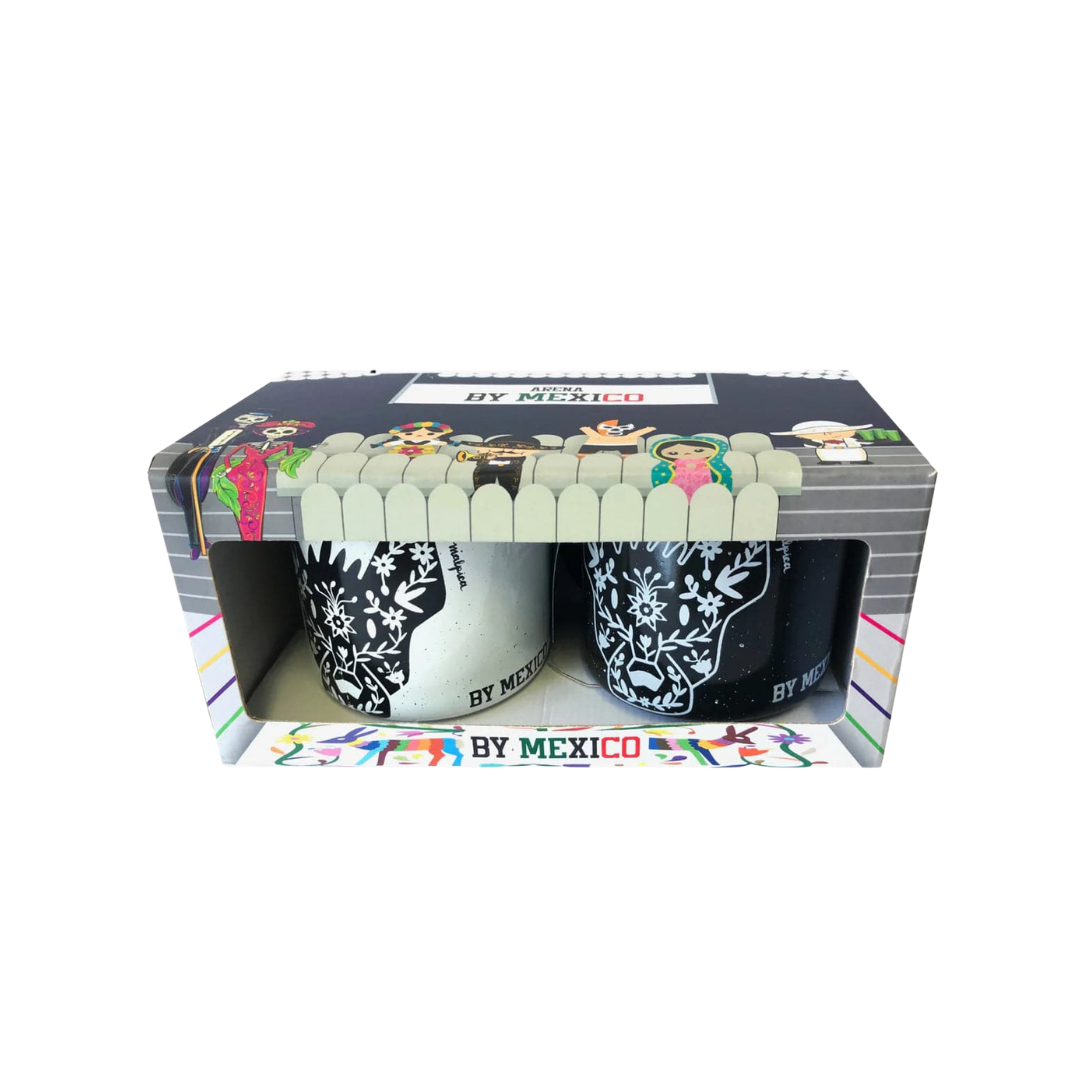 By México Chilaquil Xolo of Peltre Black and White Cup Mug