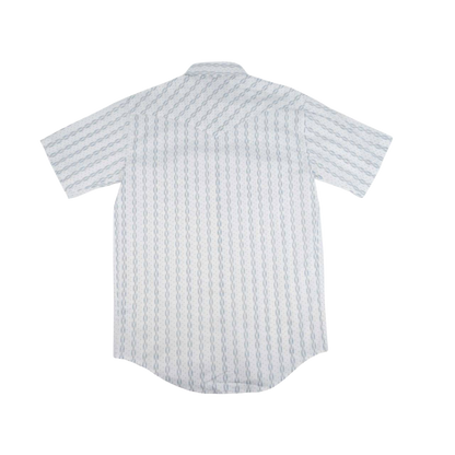Panhandle Slim Men's Vintage Wallpaper Classic Fit White Shirt