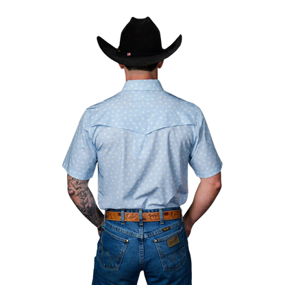 Ferrell Men's The Remi Snap Blue Shirt