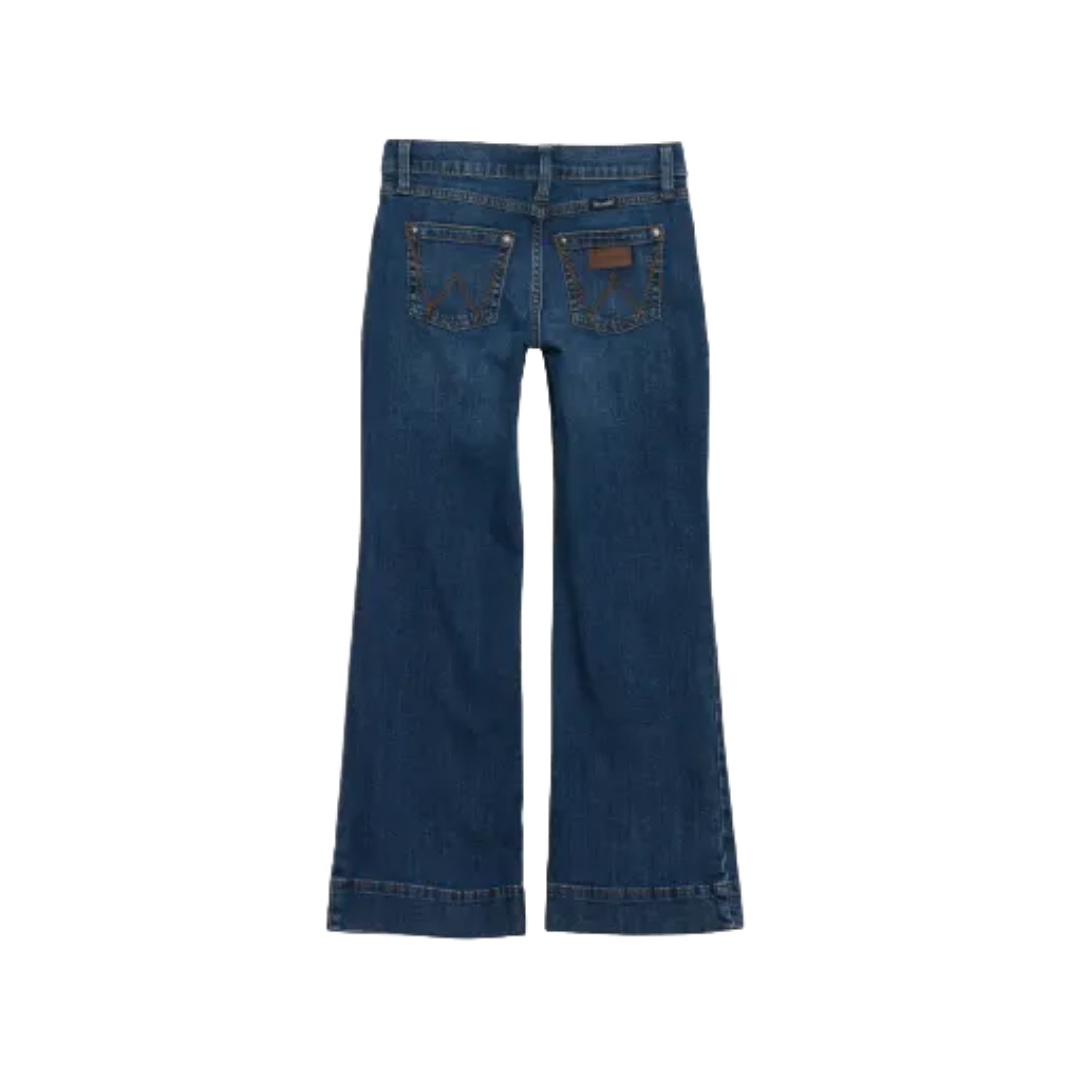 Wrangler Youth Girl's Darci Medium Wash Blue Jeans