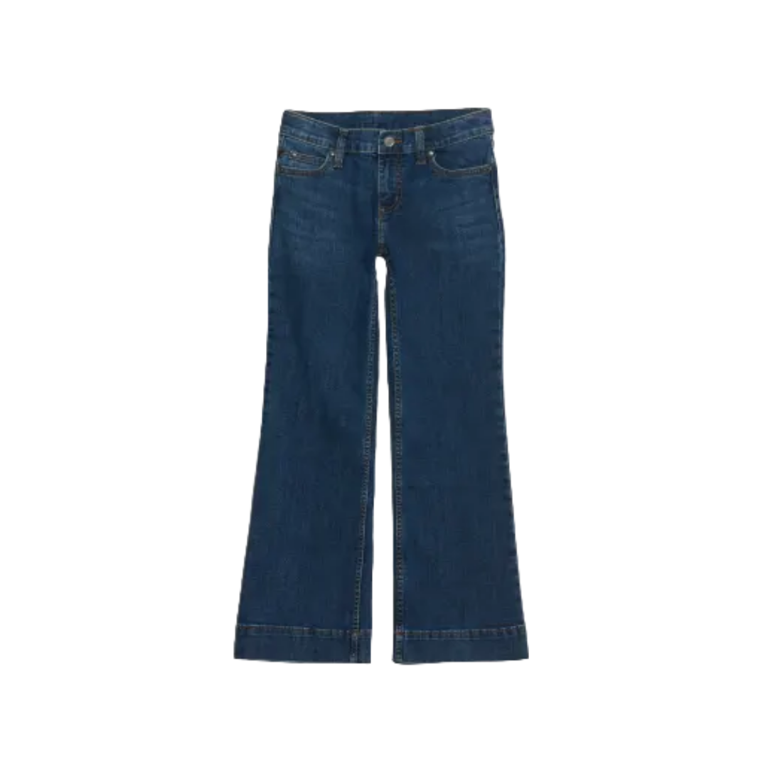 Wrangler Youth Girl's Darci Medium Wash Blue Jeans