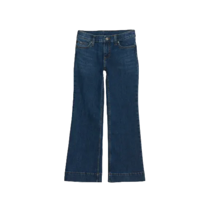 Wrangler Youth Girl's Darci Medium Wash Blue Jeans