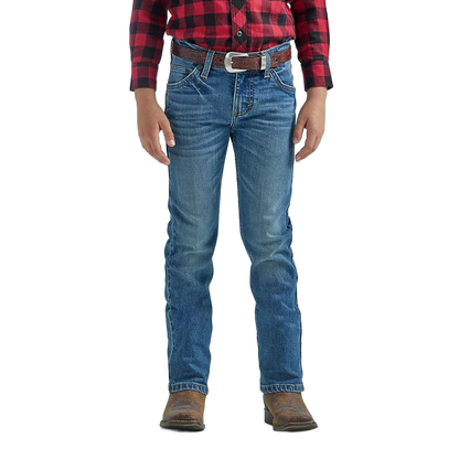 Wrangler Youth Boy's Slim Fit Straight Leg Tobiano Jeans