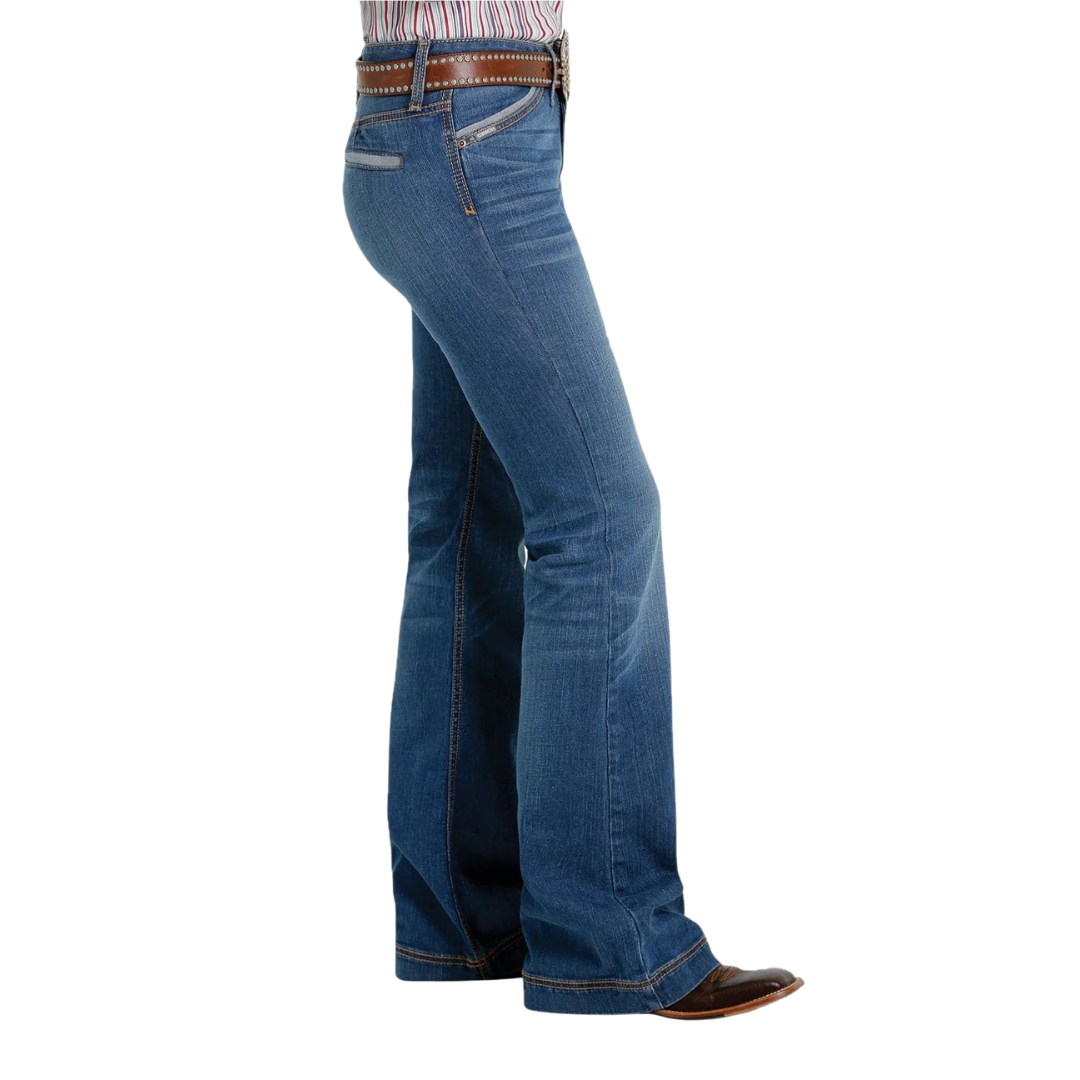 Cruel Girl Women's Lynden Stone Wash Blue Jeans