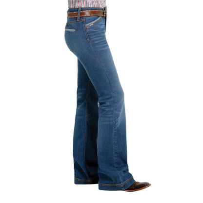 Cruel Girl Women's Lynden Stone Wash Blue Jeans