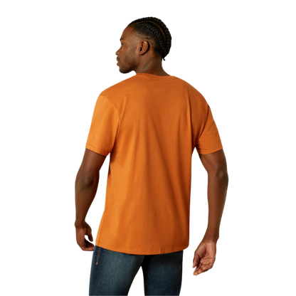 Ariat Men's Camo Badge Adobe T-Shirt