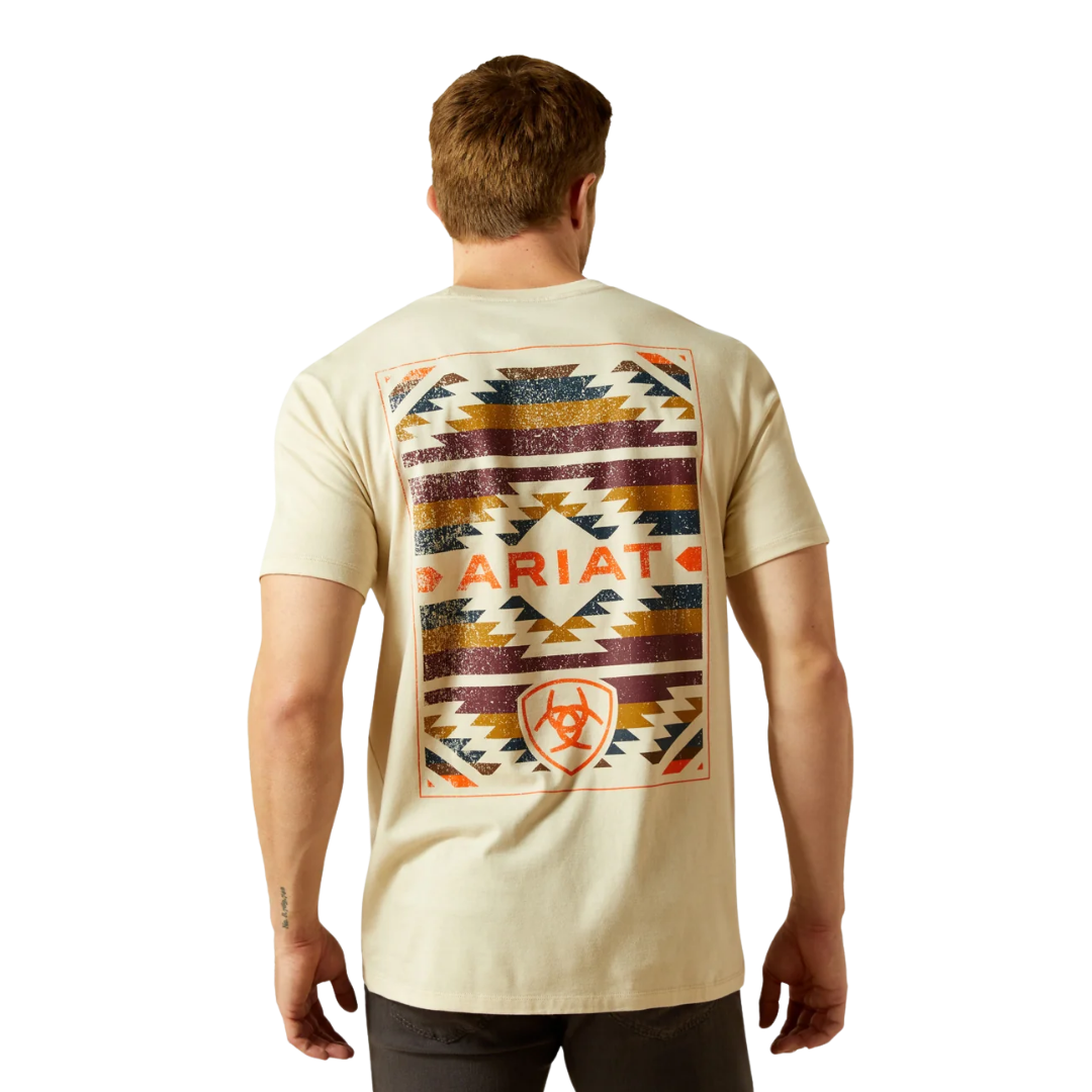 Ariat Men's Zapoteco Graphic Olive T-Shirt