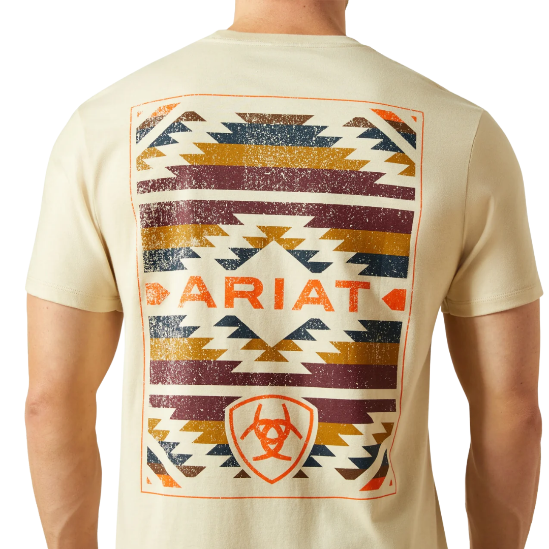 Ariat Men's Zapoteco Graphic Olive T-Shirt
