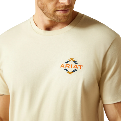 Ariat Men's Zapoteco Graphic Olive T-Shirt