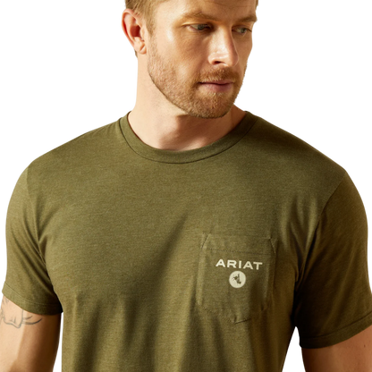 Ariat Men's Roped Diamond Heather T-Shirt
