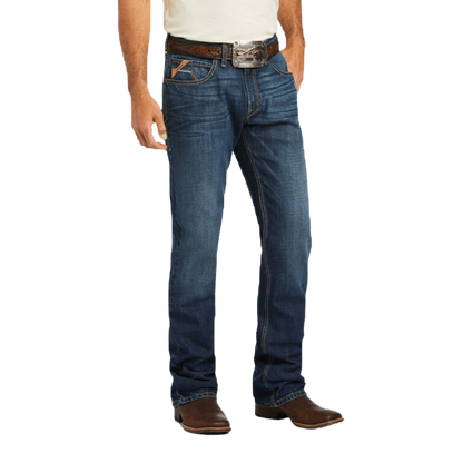 Ariat Men's M2 Relaxed Kerwin Bootcut Blue Jeans