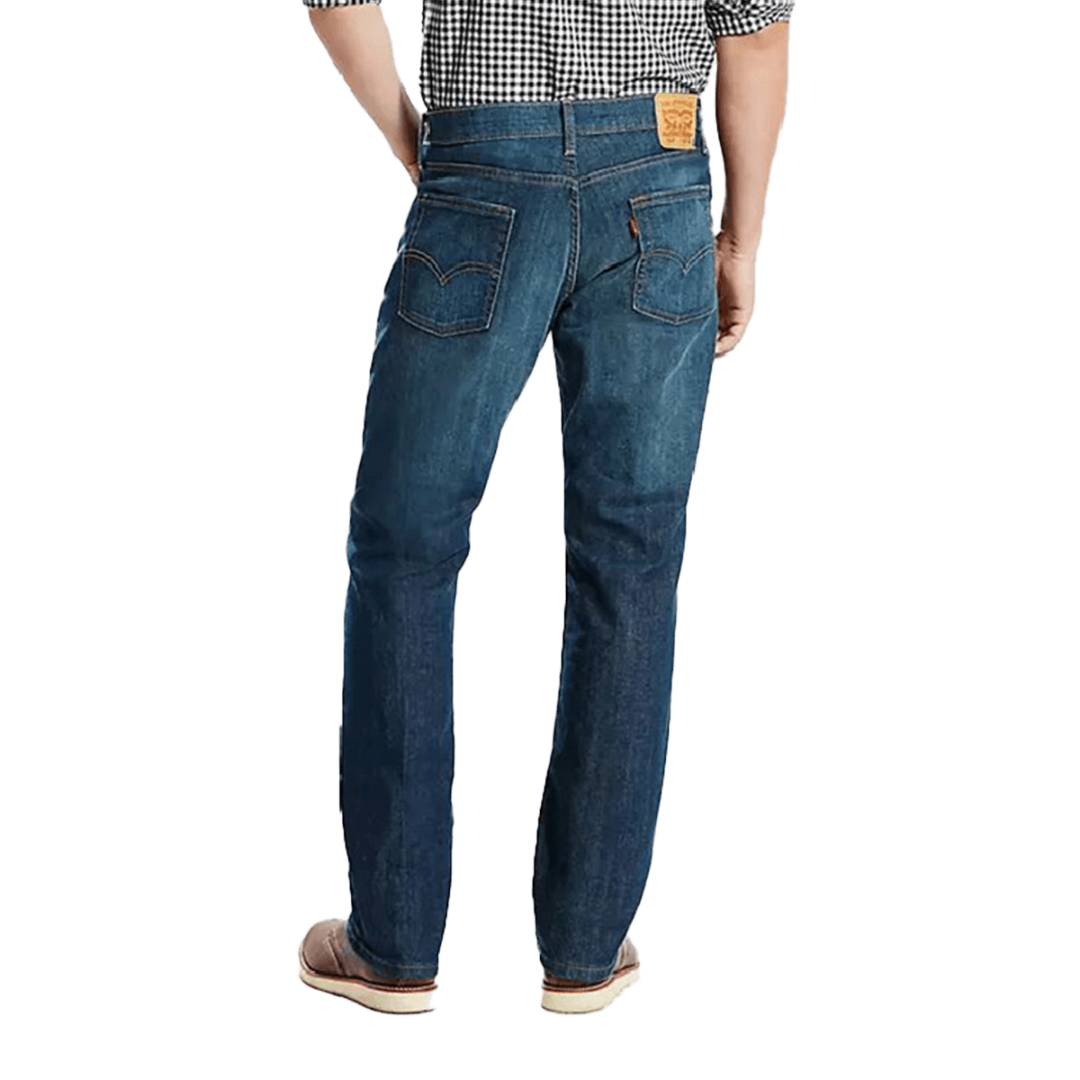 Levi Strauss Men's 514 Straight Fit Blue Jeans