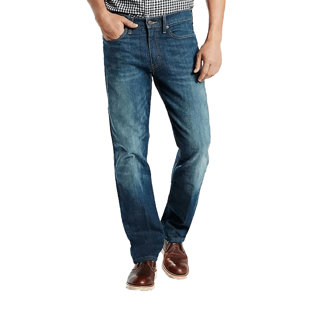 Levi Strauss Men's 514 Straight Fit Blue Jeans